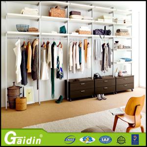 China China supplier bedroom furniture pole system easy assemble walk in wardrobe closet wholesale