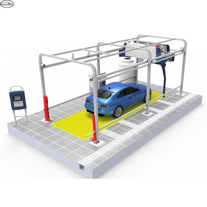3400mm Installation Height Fully Automatic Touchless Car Washer With Detergent Spraying