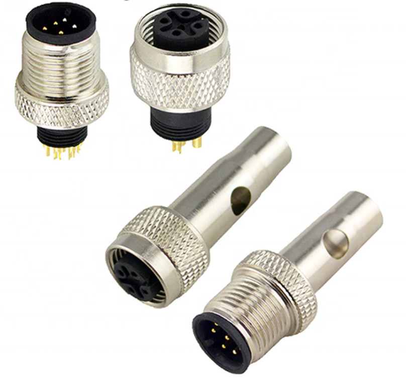 Ip67 M12 Circular Connector Industry Plug And Socket Male Female 8 pin aviation waterproof connector