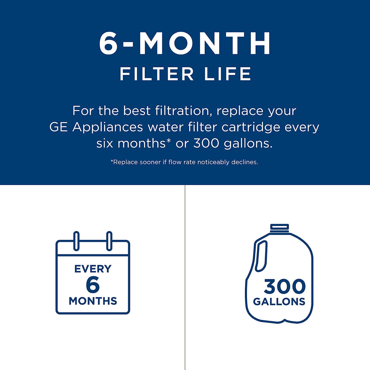 Top- RPWFE Refrigerator Water Filters Replacement for Lead Sulfur and Other Impurities