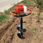 Two Stroke Tree Planting Petrol Earth Auger Recoil Start