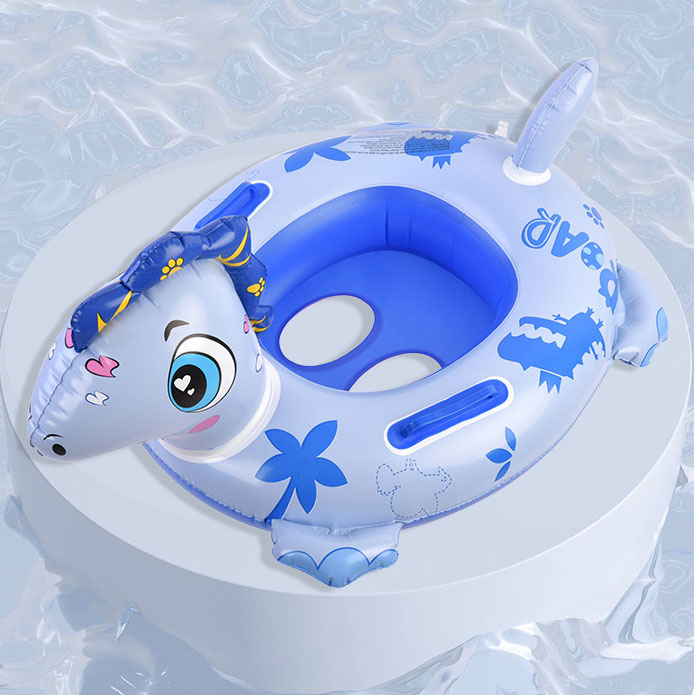 Floating Design Inflatable Swim Rings Rollover Prevention Tube for Kids' Pool Fun