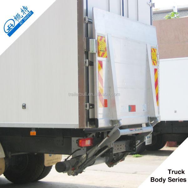 16ft JMC/JAC LC Model Refrigeration Truck Box Body With FRP Aluminum Duct Floor ISUZU Truck Chassis Spare Parts