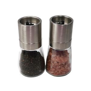 China Manual Black 140mm 150ml 224.5g Pepper Mill Grinder wholesale
