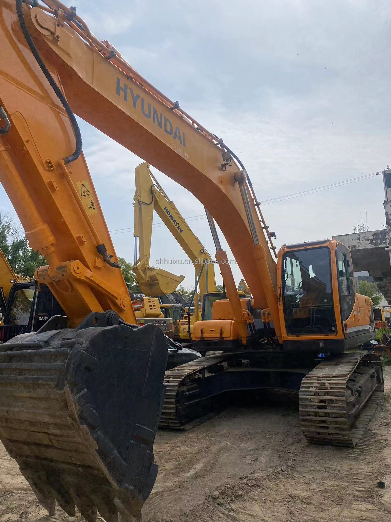 Original Excavator Digger 210 215 220 305 Used Excavators For Hyundai