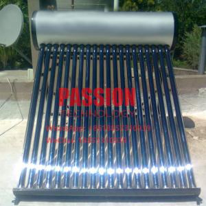 China 200L Stainless Steel Non Pressure Solar Geyser Vacuum Tube 304 Solar Water Heater Home Heating wholesale