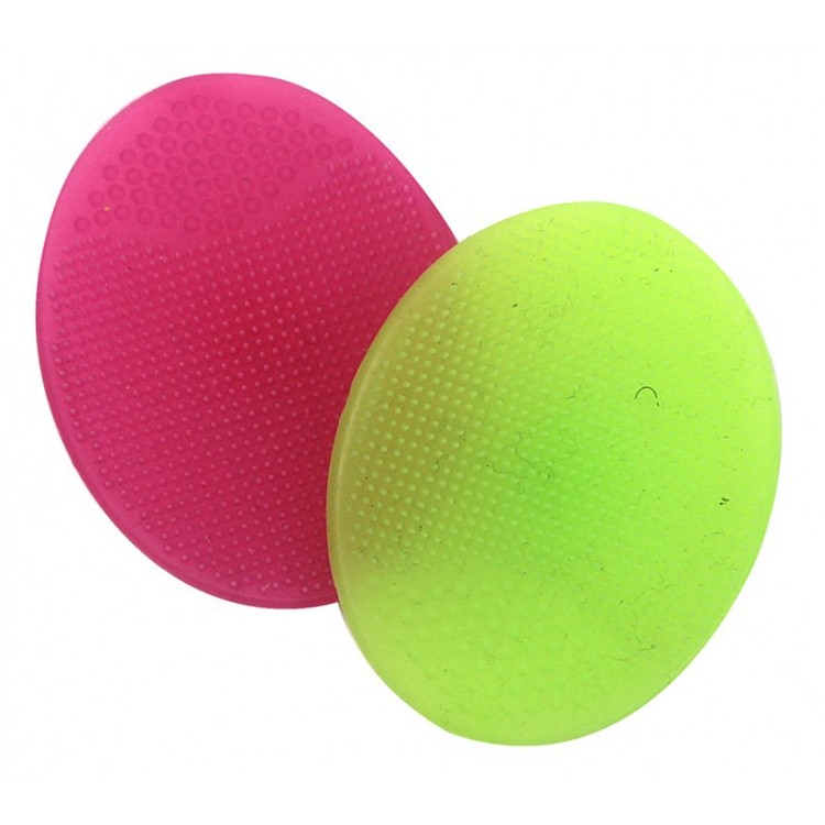 Rubber Cleaning Durable Silicone Makeup Tool Bath Shower Brush Comestic Tools