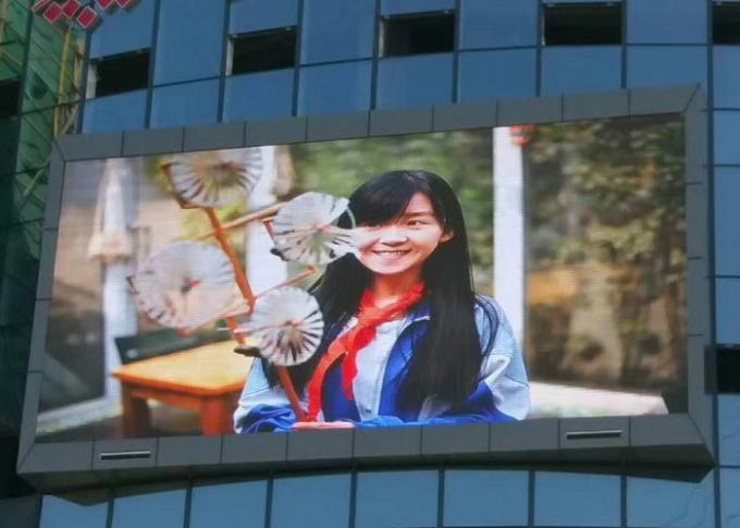 RGB Outdoor Advertising Led Real Pixel Video Display In Shopping Mall