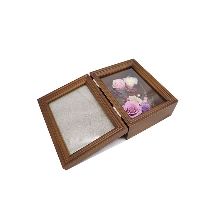 Everlasting Preserved Rose Gift Box Photo Frame​ For Party / Festival