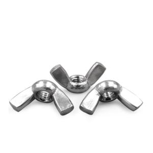 China GB Standard Stainless Steel Wing Screws Butterfly Nuts 6mm 8mm 10mm for Heavy Duty wholesale