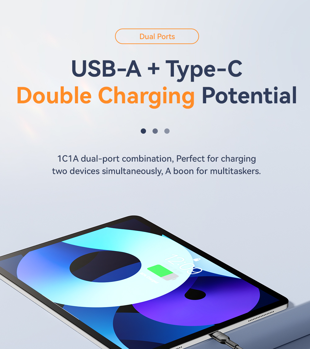 ESSAGER ES-CD43 Series 65W Phone Charger Best Portable Charger