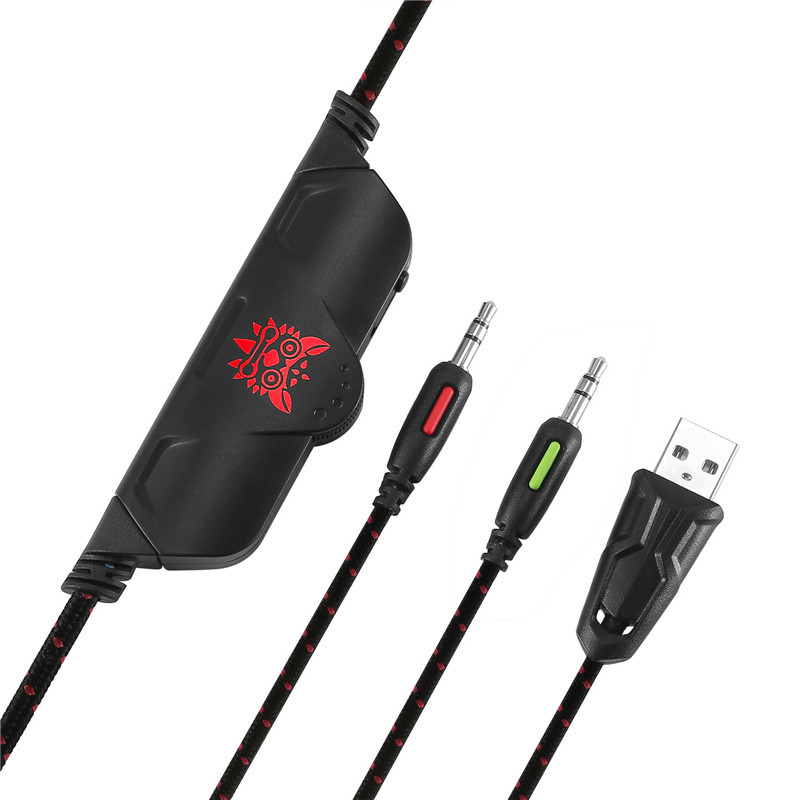 Over Ear 3.5mm Onikuma K1b USB Gaming Headset