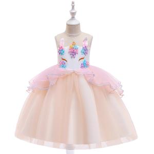 China 1.5M 59in Children'S Dress Up Costumes Unicorn Tutu Dress For 3 Years Girls wholesale