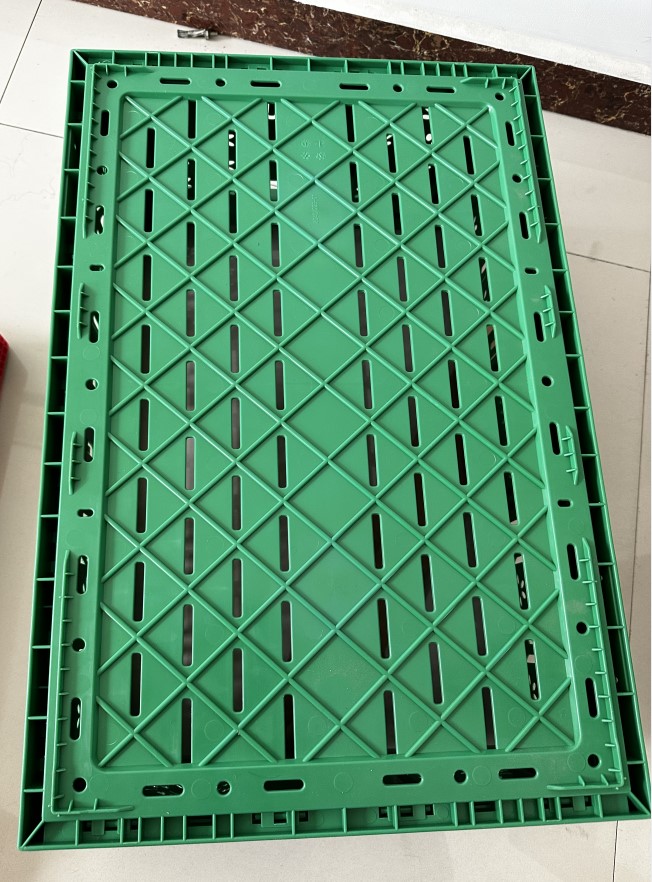 Multi- Folding Crate for Garden Vegetables Fruit Sea Food Storage Plastic Crate Storage