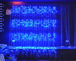 China Led Christmas Curtain Waterfall Lights wholesale