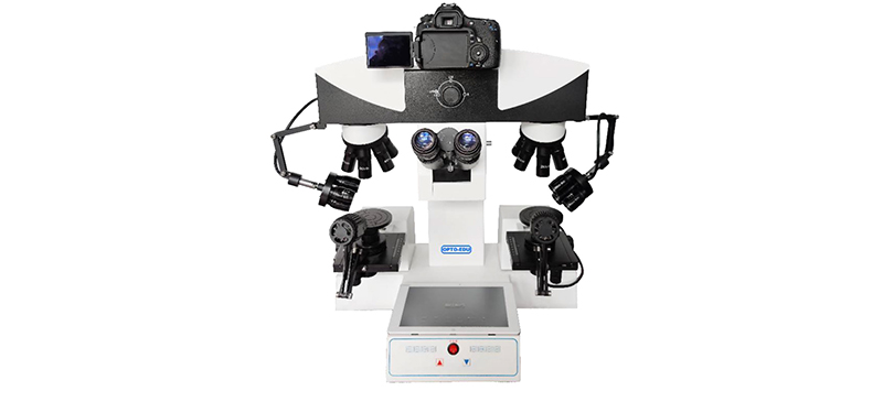 OPTO EDU A18.1832 Touch Screen Motorized/Manual Digital Comparison Microscope 2x~240x