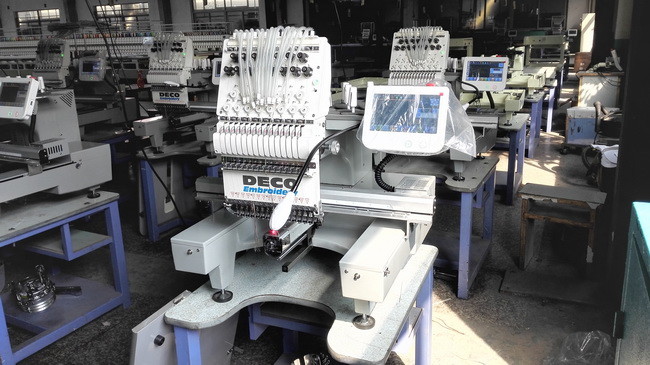 Energy Saving One Head Embroidery Machine Maximum Speed 1200 Rpm