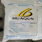White / Yellow Reflective Street Paint , C5 Resin Sidewalk Marking Paint
