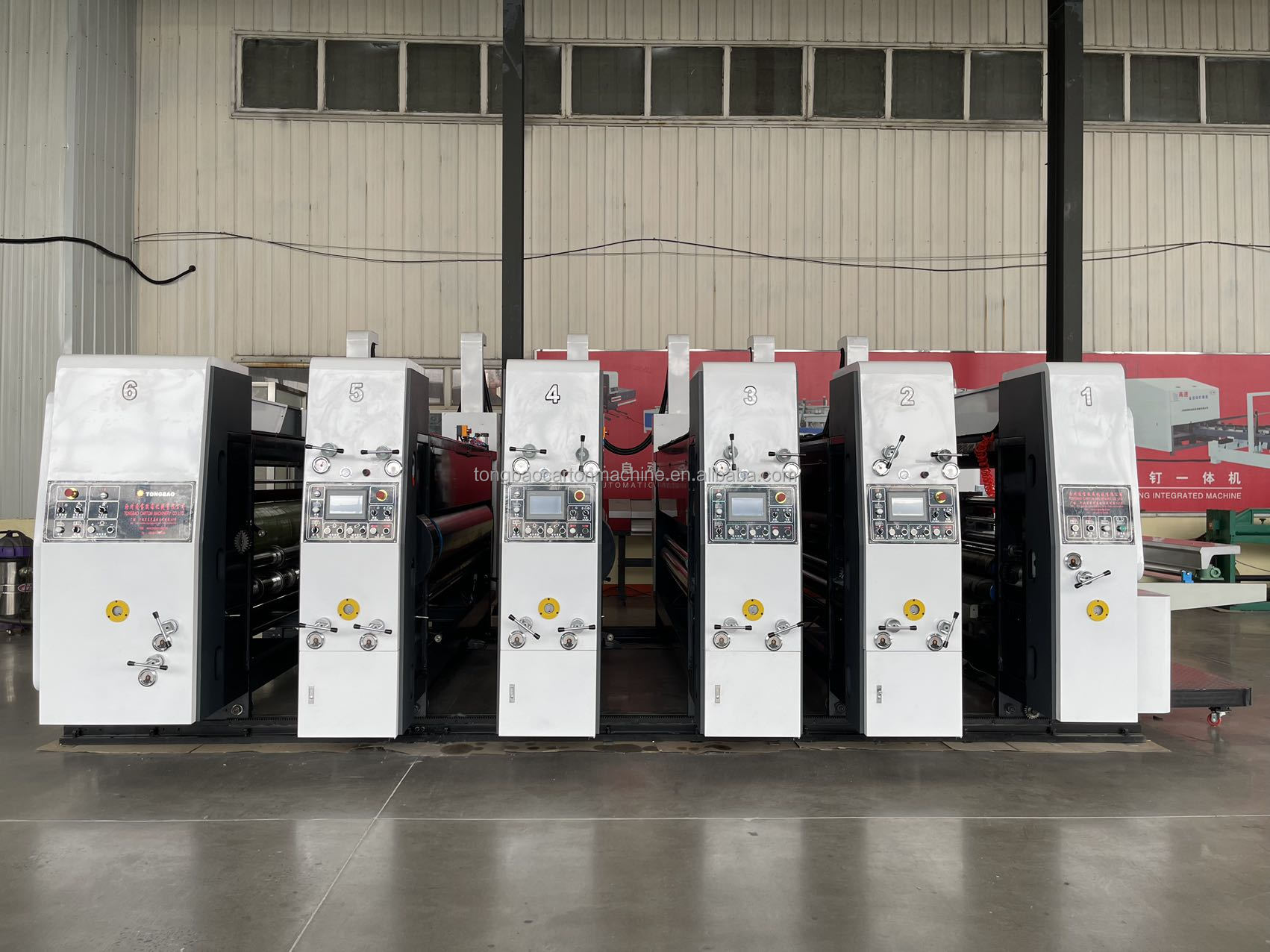 Automatic Flexo Plate Box Printing Machine for Precise and Fast Carton Box Production