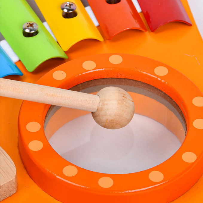 Colorful Knocking Piano Toddler Shape Puzzles for Educational Fun Age Range 2-4 Years