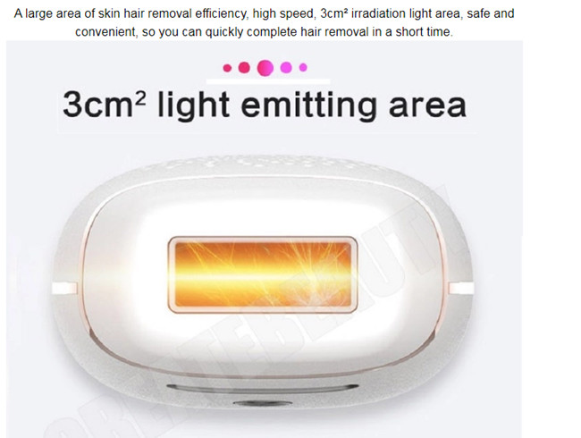 Skin Rejuvenation ROHS CE Home Skin Pearl IPL Handset