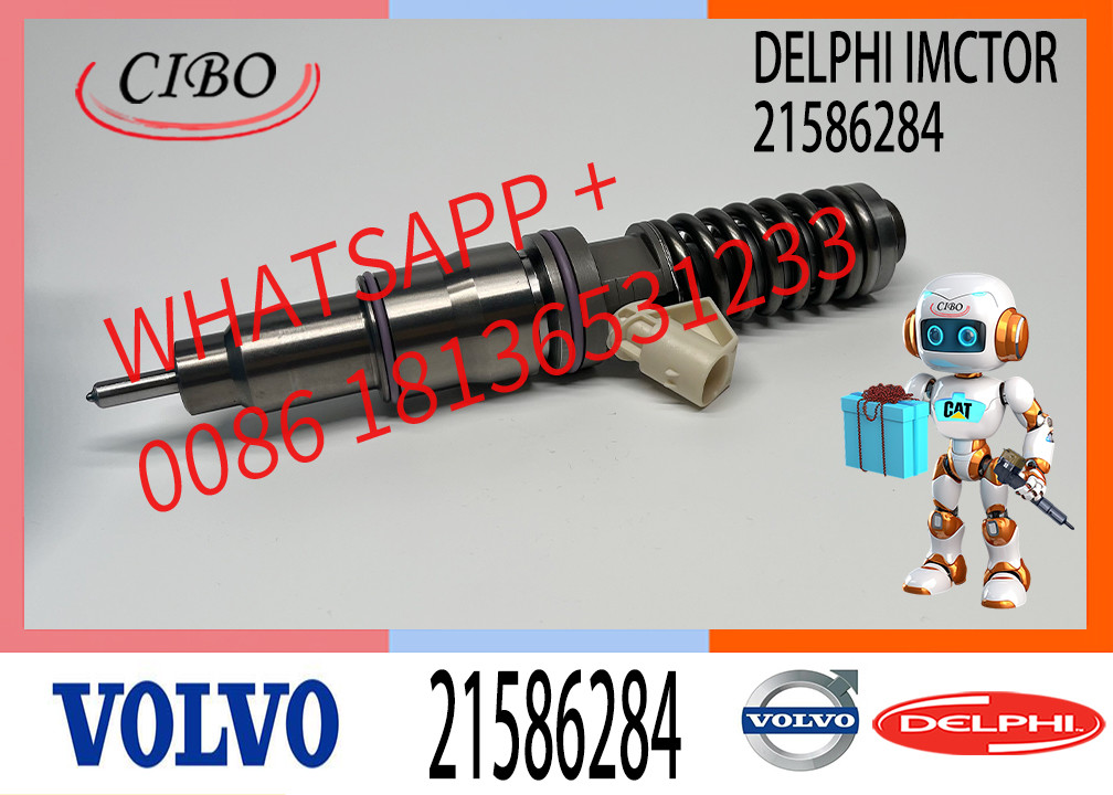 Fuel Injector 21586284 03829087 3829087 20544186 BEBE4C08001 For EC460B EC360B Truck FH12