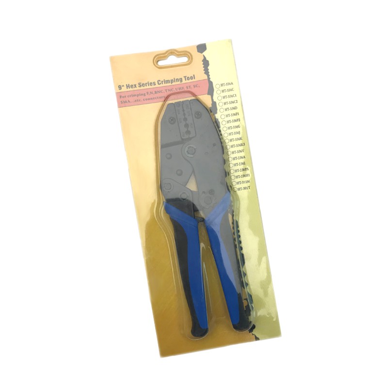Kico 336J Universal FC SC ST fiber optic Crimping Pliers tool for CCTV Coaxial cable connectors
