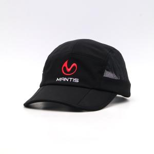 China Curved Brim Contrast Stitching Camper Cap Medium Brim Length wholesale