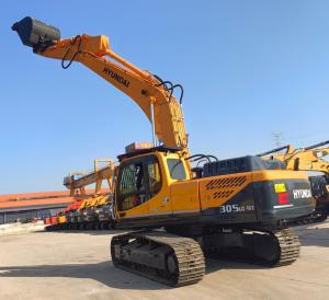 China 2023 Year Hyundai 305 Hydraulic Crawler 30 Ton Excavator Secondhand Construction Machinery wholesale