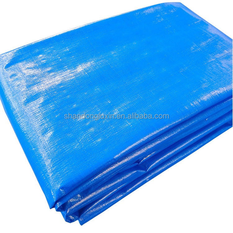 Double Faced Pe Tarpaulin Trucking Covering Tarpaulin Roll Pvc Density 6*6-16*16