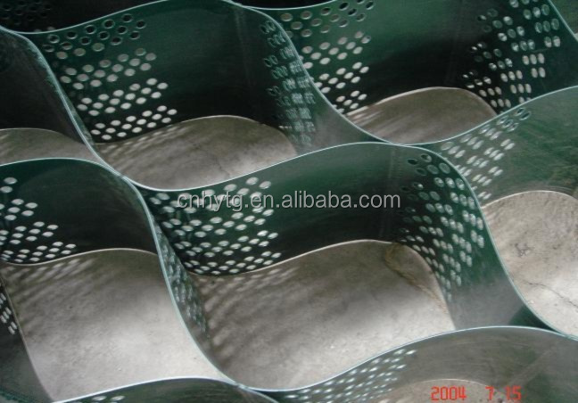HDPE Geocell Gravel Stabilizers for Retaining Wall Reinforcement and Slope Protection