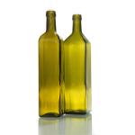 Round 100ml Marasca Glass Oil Bottle With Tamper Evident Cap