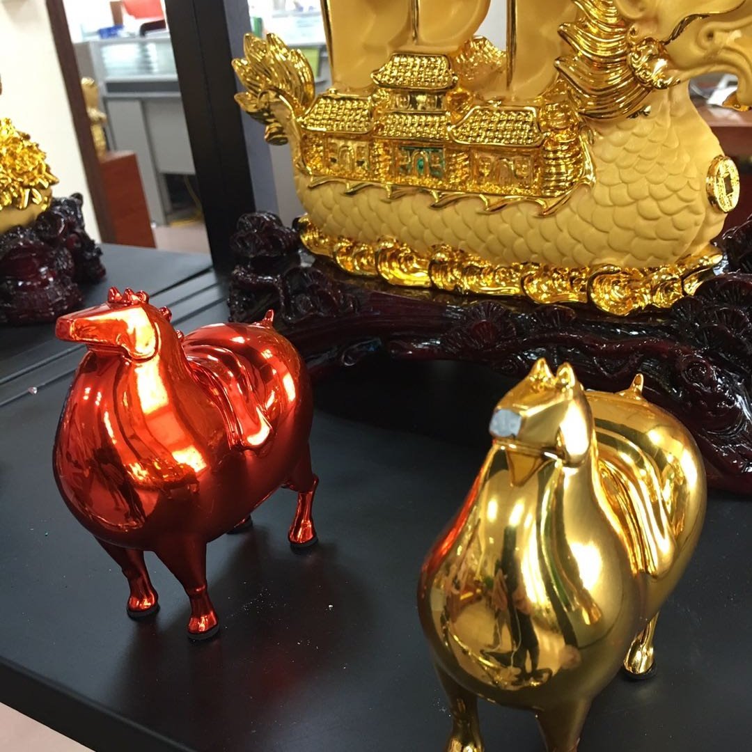 Recyclable Golden Effect Nano Mirror Spray Chrome Plating