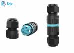 M25 Quick Wiring Screwless Waterproof Cable Connectors 2 3 4 5 Pins 2 Channel