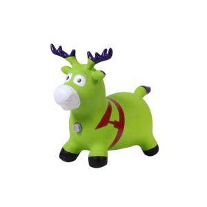 China Babe Fairy Giraffe Bouncy Horse Hopper Toys for Kids Bouncy Animals Jumping Horse wholesale
