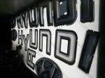 Vertical Orientation Vacuum Metallizer Acrylic Chromed Automotive Logo