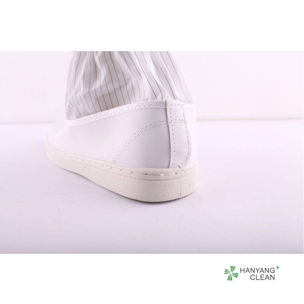 Antistatic esd cleanroom soft long boots PU booties esd safety shoe