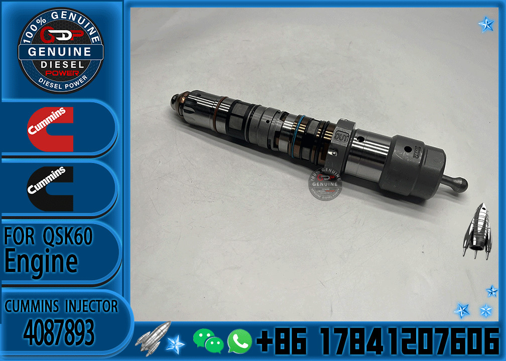 4088428 QSK23 Diesel Engine Common Rail Fuel Injector 4001813 4087893 4326780 4088416 4326781