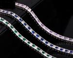 Fashion Bangle AAAA Cz Gold Silver color Wedding Bracelet bangle for women