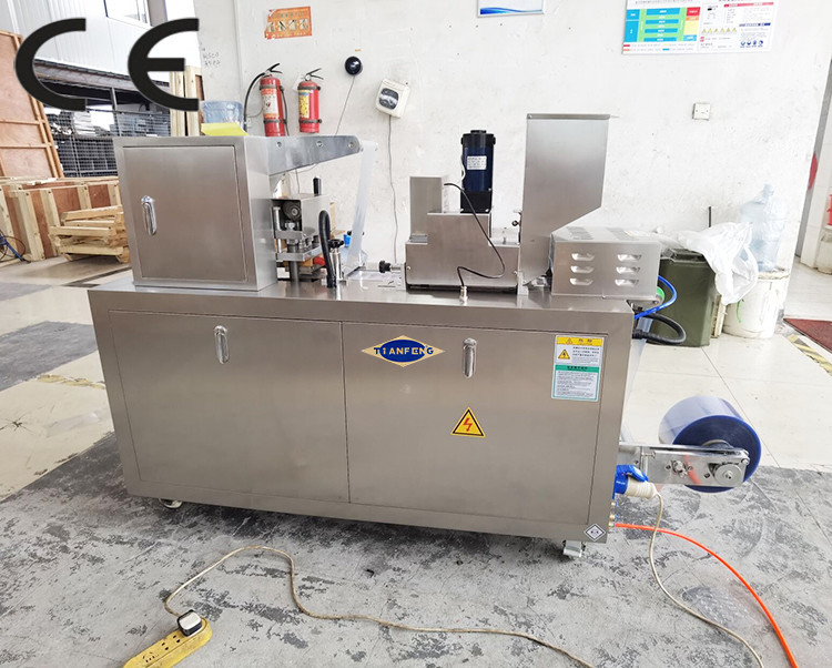 Al Foam Automatic Plastic Tablet Capsule Blister Packaging Machine