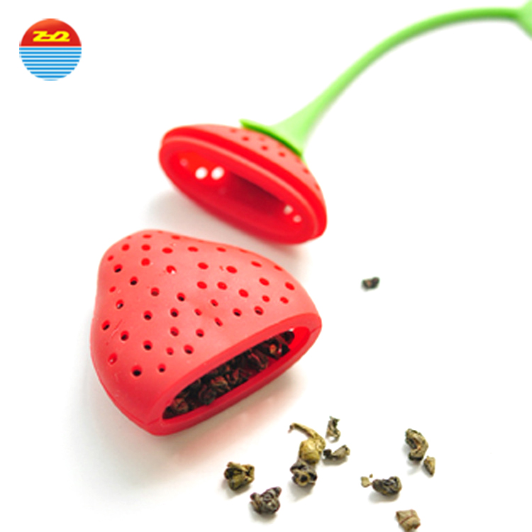 Colorful product lollipop sloth non plastic loose leaf tea custom silicone tea infuser walmart