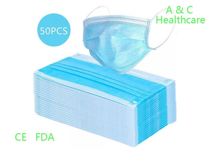 4 Ply Foldable Medical Protective Face Mask With Beard Cover Respirator