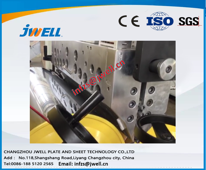 Jwell PLA sheet extrusion line