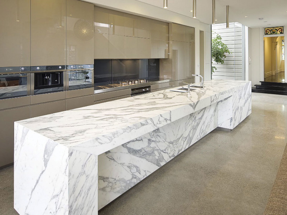 Construction Material Carrara White Marble Cut To Size For Home Decoration