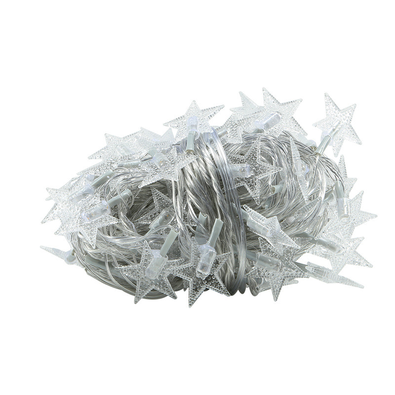 Star String Lights Battery Operated LED Twinkle Little Star Light Warm White Indoor and Outdoor Decoration for Kids Room