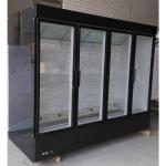 380V 1600L Multideck Glass Beverage Cooler For Supermarket