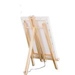 9''X16'' Adjustable Wood Tabletop Easel For Painting , Wooden Easel Stand