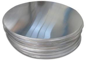 China 1070 Silver H14 0.5mm Round Aluminum Discs Mill Finished wholesale
