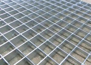 China Anti Skid Q345 Welded Steel Grating 1250mm Width Hot Dip Galvanized wholesale