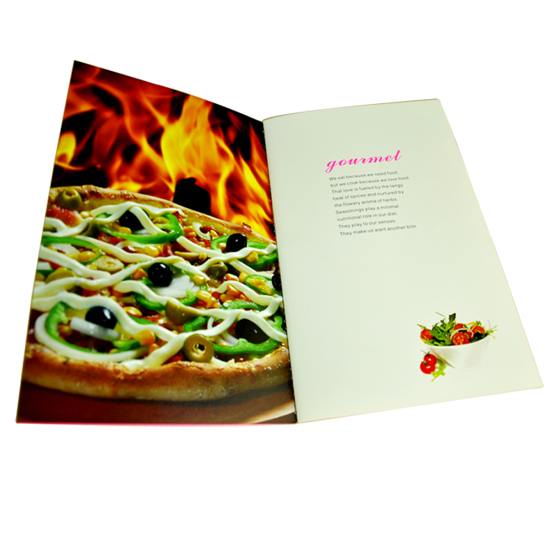 OEM Hardbound Book Printing , uncoated nature paper Cooker Recipe Book